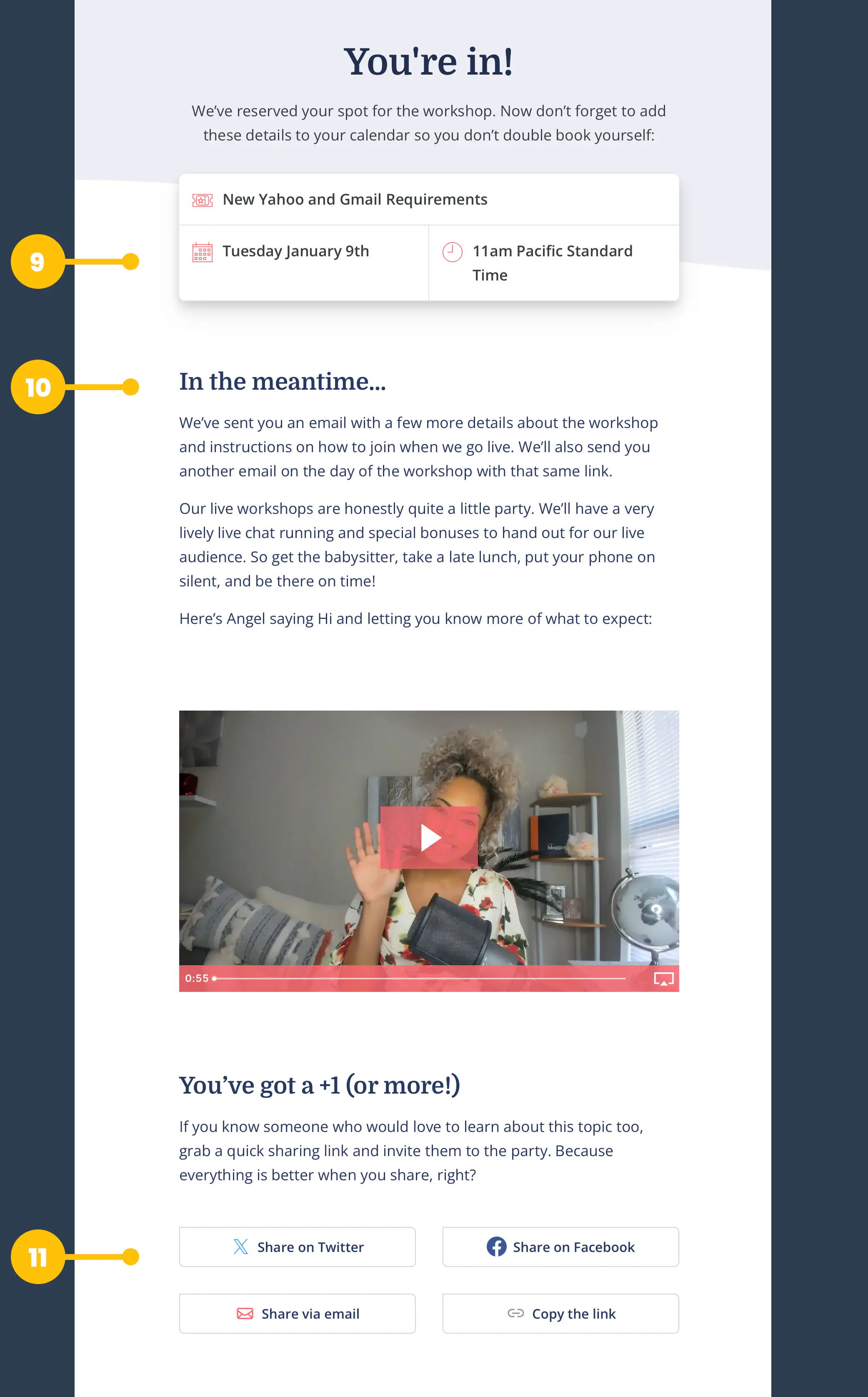 Webinar Confirmation Landing Page Best Practices