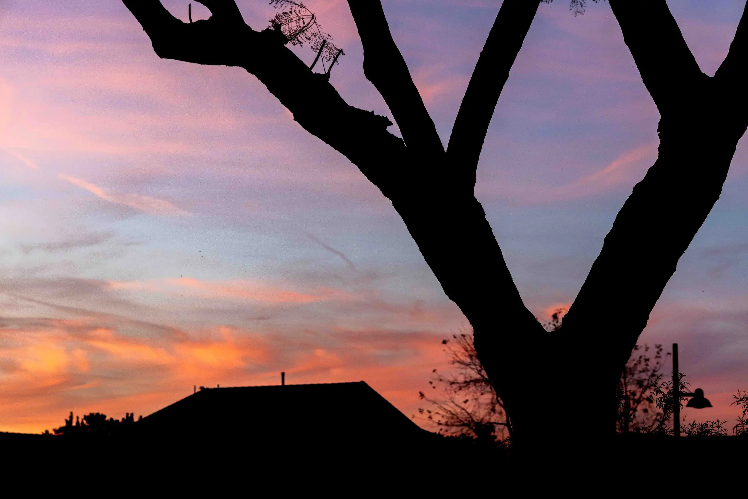 Sunset at Pavilion Park