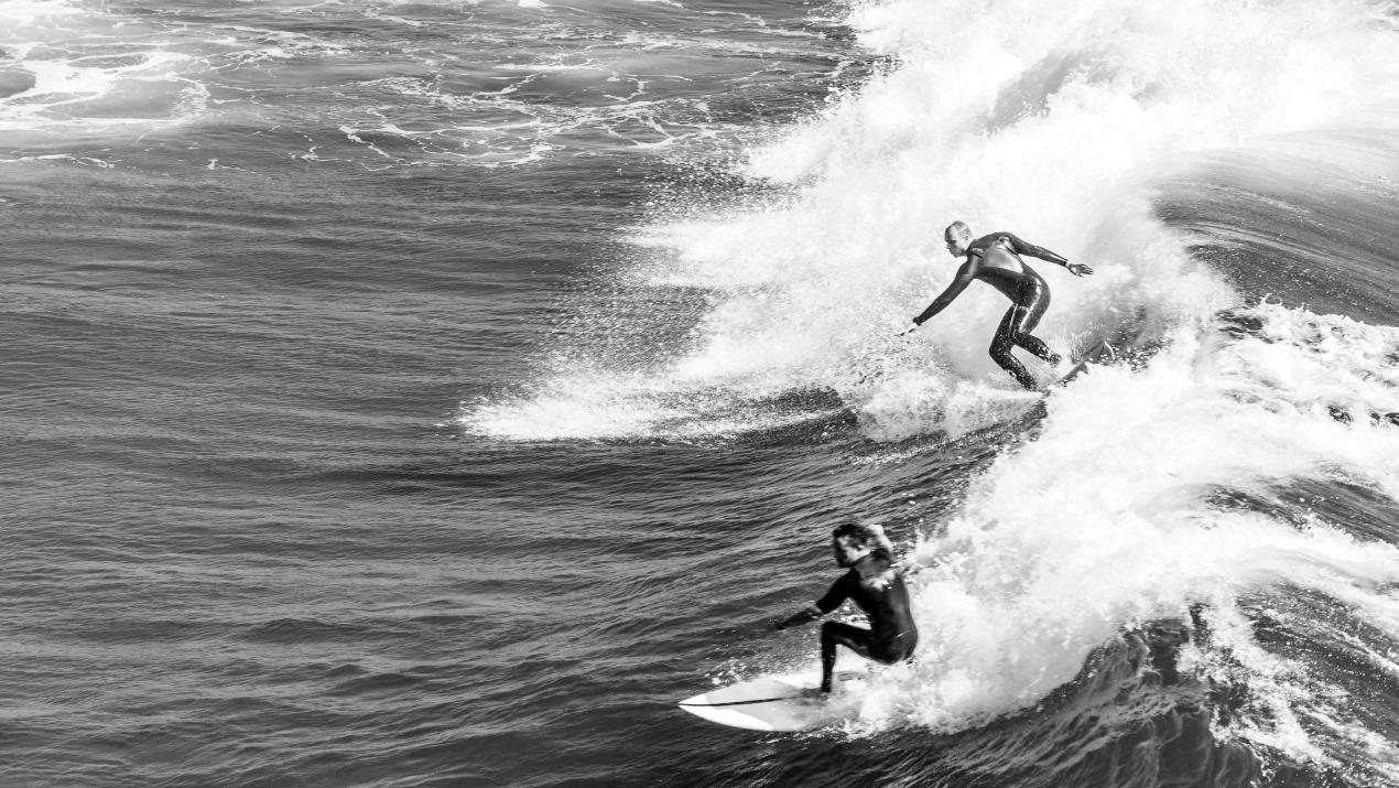 Surfers of Huntington Beach